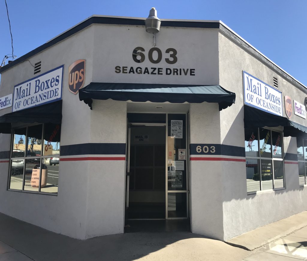 Mailbox Rental Mail Boxes of Oceanside